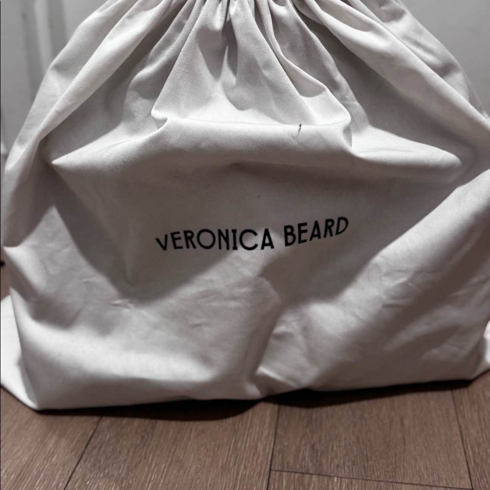 Veronica Beard Dash Bag: Croc-Embossed Leather Belted Handbag - Picture 4 of 5
